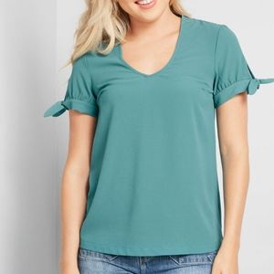 Modcloth Short Sleeve Blouse
